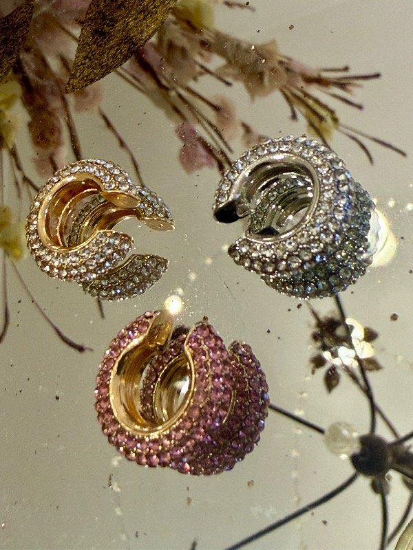 Producto - Cuff cristal silver