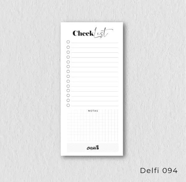 Producto - checklist 80hojas