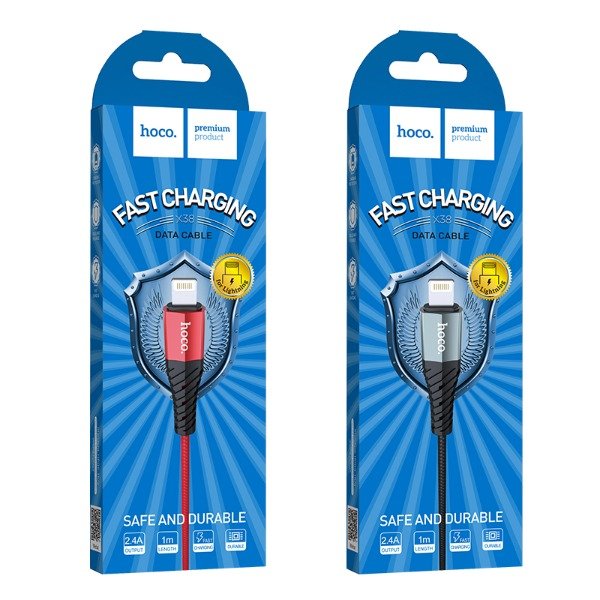 Producto - HOCO - X38 Cable Loghting - iPhone (1M) - 0