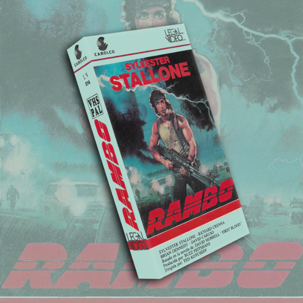 Producto - Rambo (1982) Caja repro