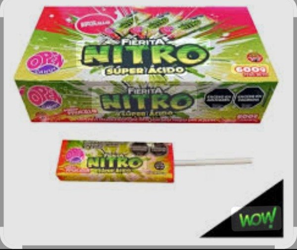 Producto - FIERITA CHUPETIN SUPER ACIDO 12 GRS