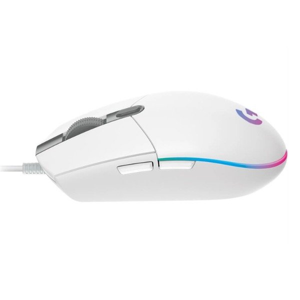 Producto - Mouse c/Cable Logitech G203 Blanco - 3