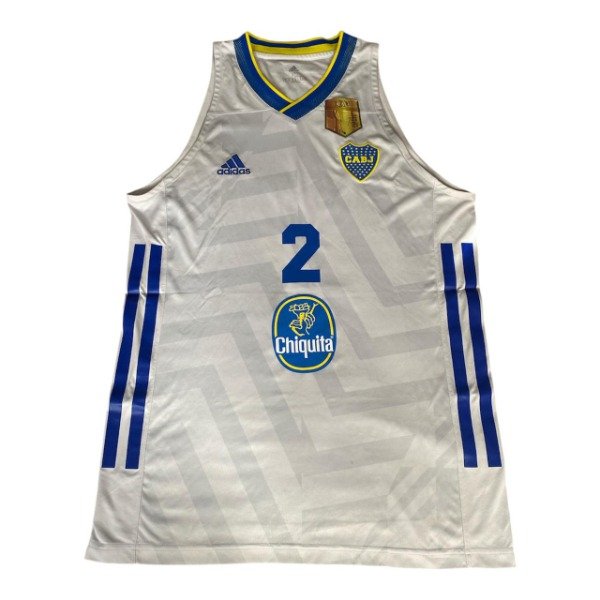 Producto - Musculosa Basquet Boca Juniors Matchworn  Tucker