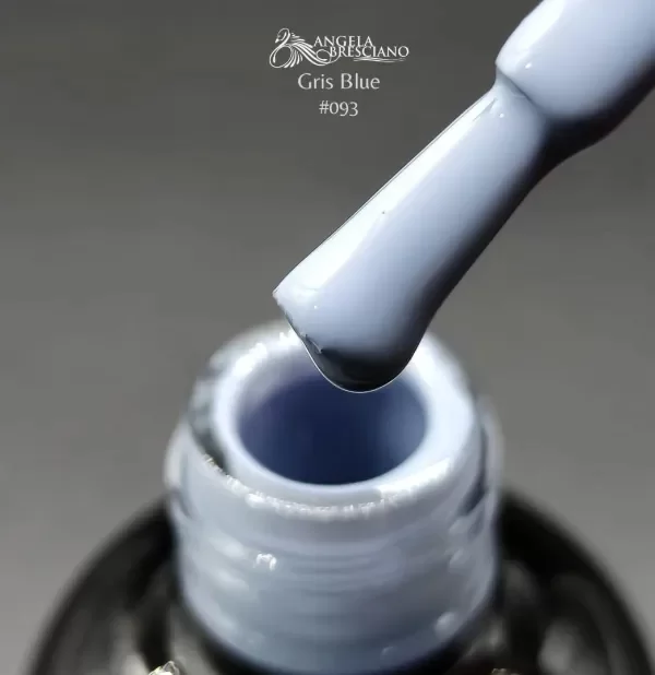 Producto - Esmalte semipermanente GRIS BLUE #093 angela bresciano