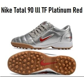 Producto - Nike Total 90 lll TF Platinum Red