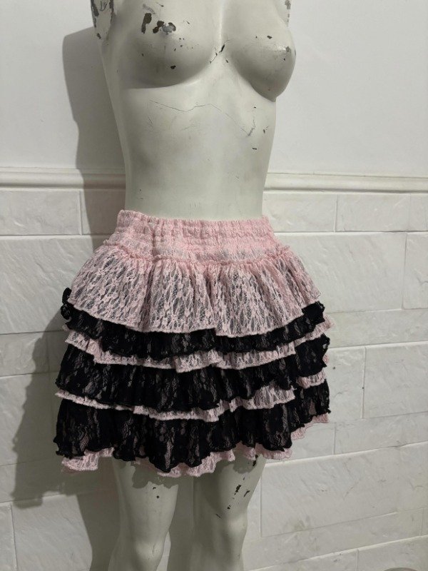 Producto - Pollera " pink black" - 2