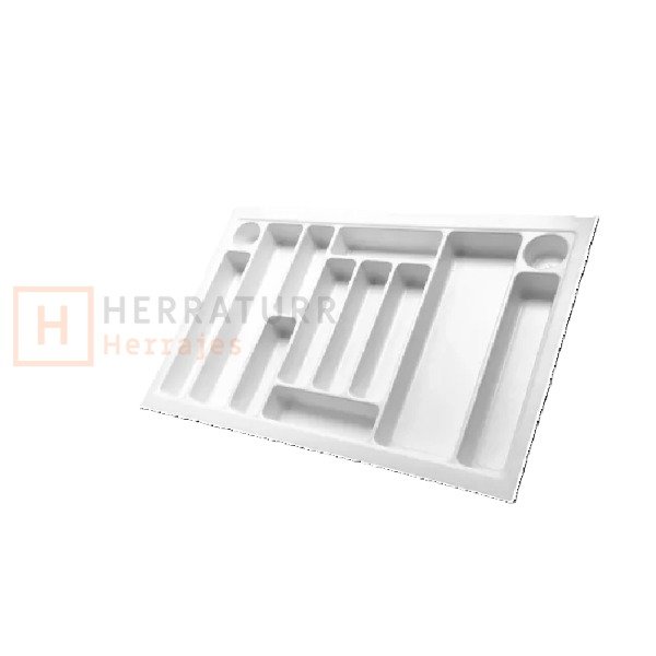 Producto - Cubiertero Plastico Blanco 720x480 Dalena - CU720B