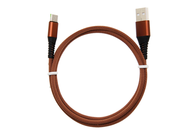 Producto - Cable usb 3.0 a microUSB -5A -2mts -carga super rápida -tela tejida -Kolke