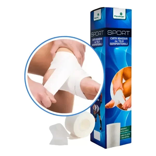 Producto - Cinta De Tela Adhesiva Estribos Hipoalergic Sport - 1