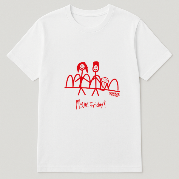Producto - Remera Viernes de Cine - Max y Lucas Stranger Things - 0