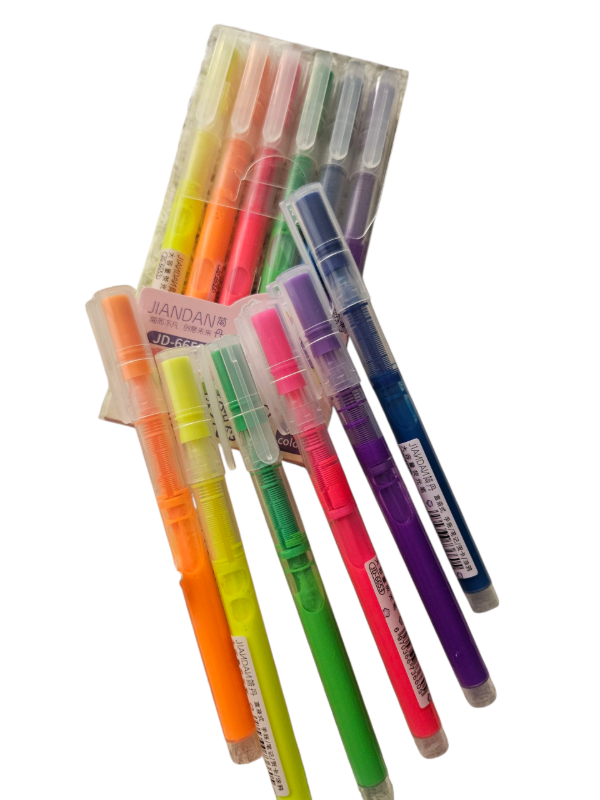 Producto - Resaltadores Jiandan Fino Caja x 6