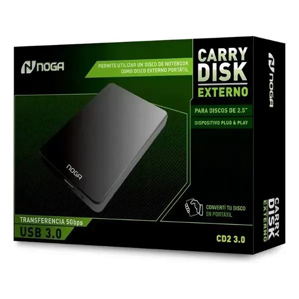 Producto - Cofre Noga 2.5 usb 3.0 cd2
