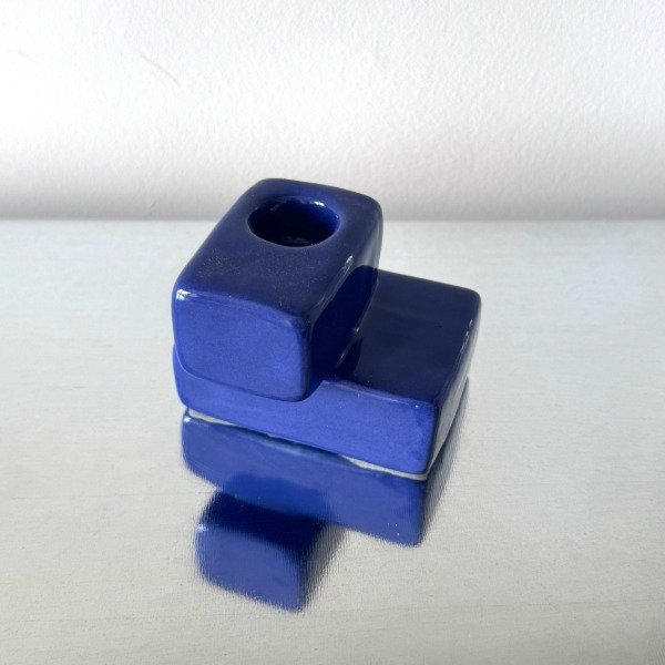 Producto - Candelabro Cubos Azul