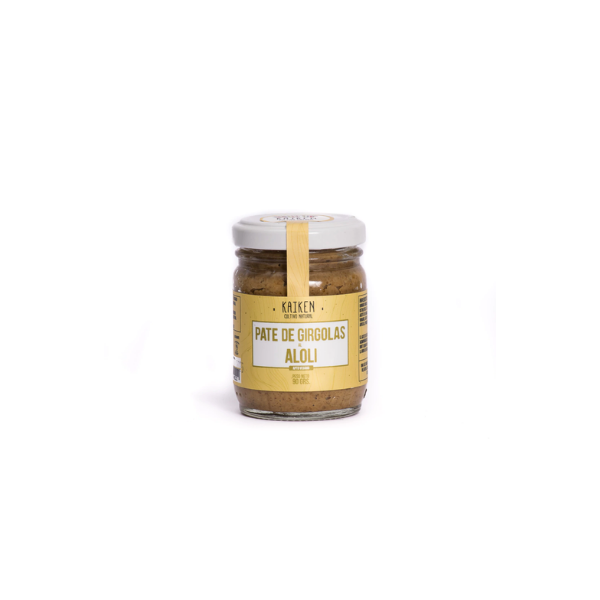 Producto - PATÉ GIRGOLAS al Alioli x 90GR - Vegano - 0
