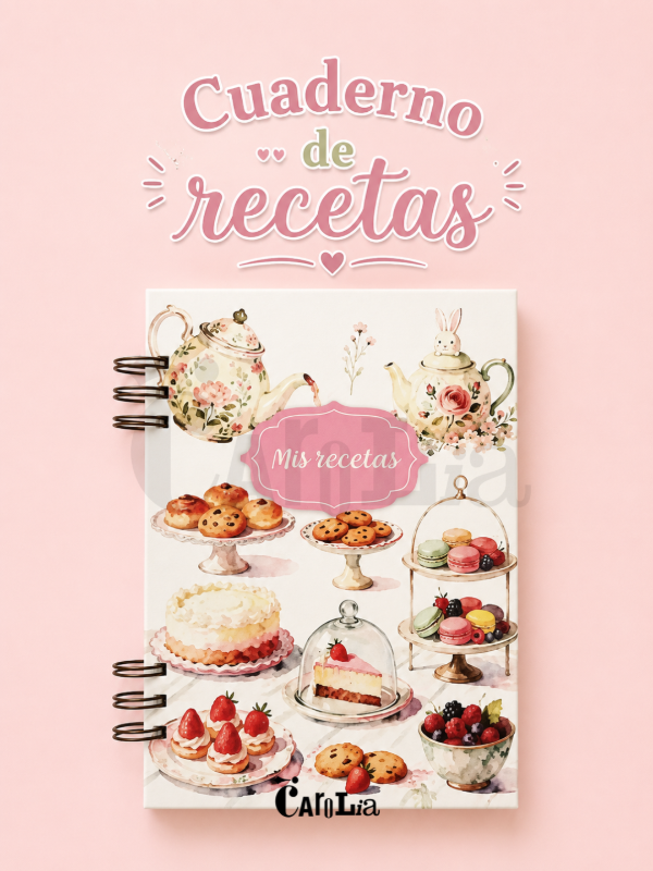 Producto - Cuaderno de Recetas - 0