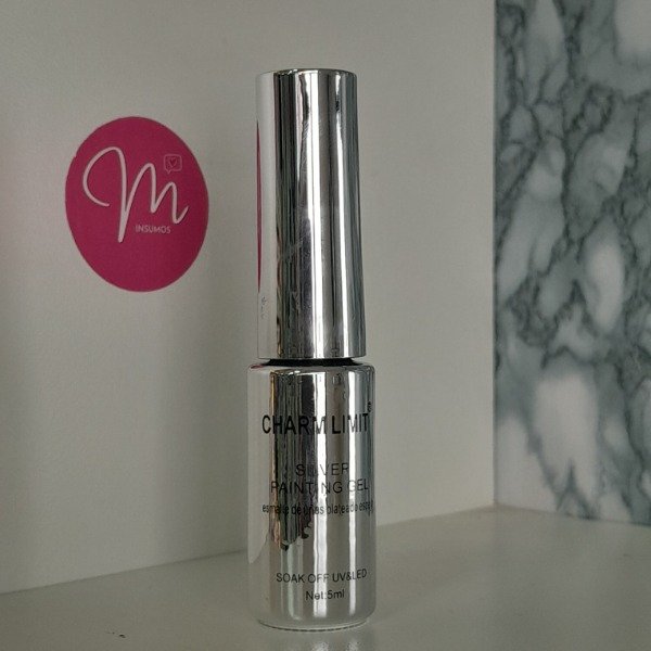 Producto - Gel Paint con liner Silver Charm Limit