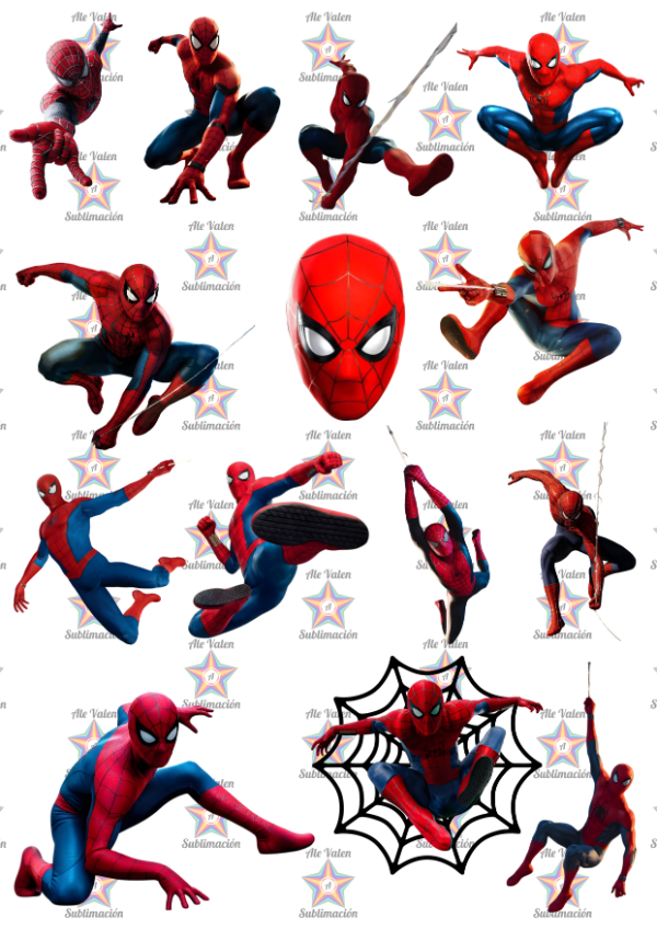 Producto - Stickers de la peliculas de spiderman un nuevo dia - 1