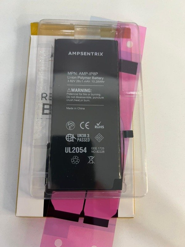 Producto - BATERIA IPHONE 8 PLUS AMPSENTRIX CON FLEX