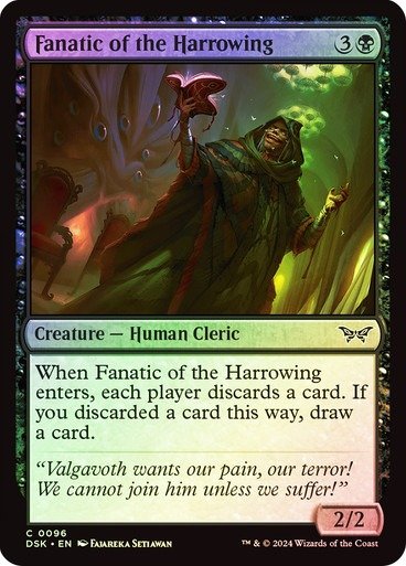 Producto - Fanatic of the Harrowing Foil  Duskmourn: House of Horror
