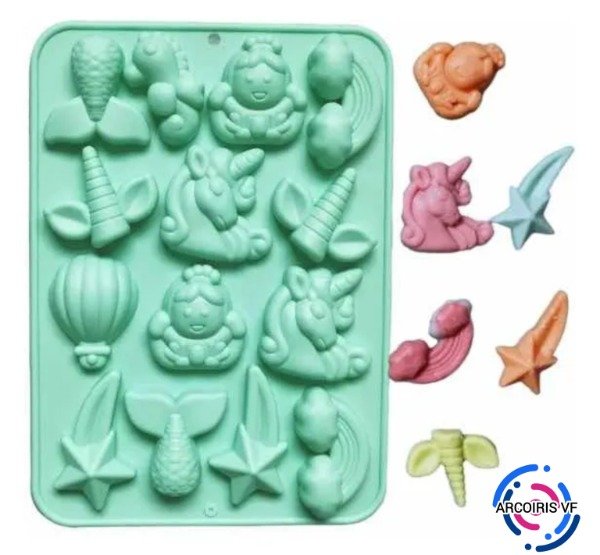 Producto - Molde figuras unicornio