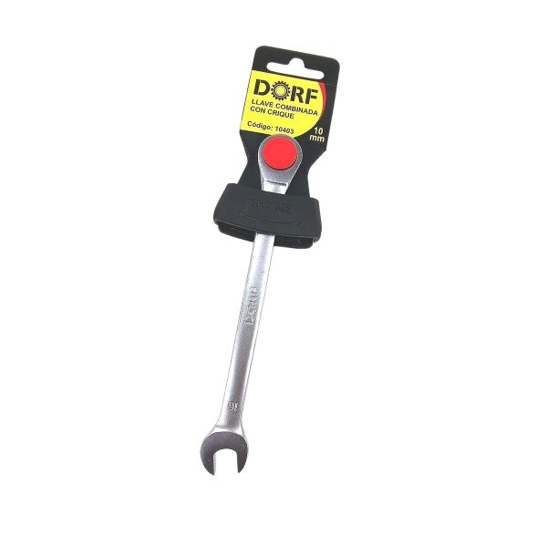 Producto - 10408    LLAVE COMBINADA CON CRIQUET 15 mm DORF