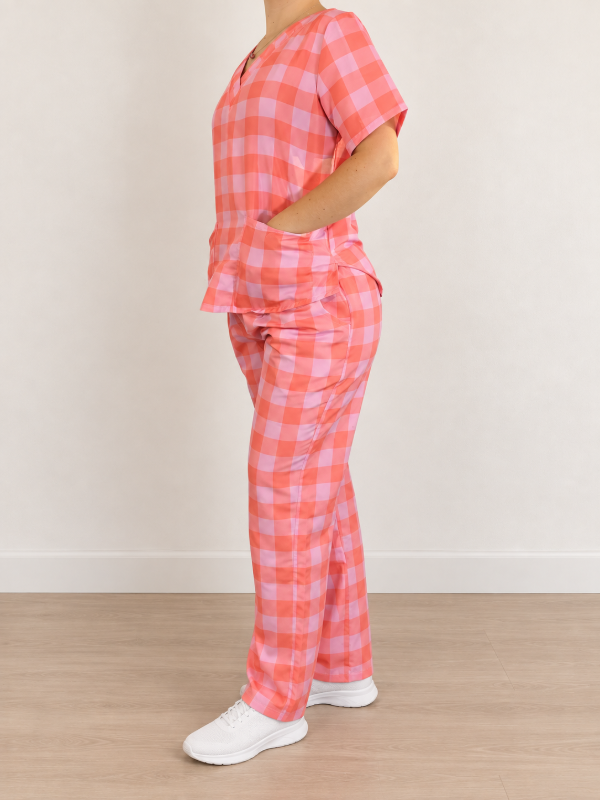 Producto - Ambo Médico Estampado Picnic - 3
