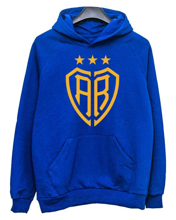 Producto - BUZO CANGURO ESCUDO RETRO + PILUSO DE REGALO