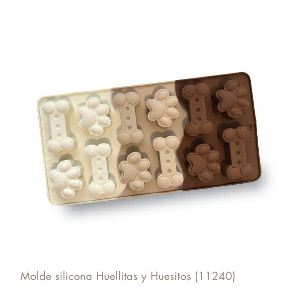 Producto - Molde silicona Huellitas y Huesitos (11240)