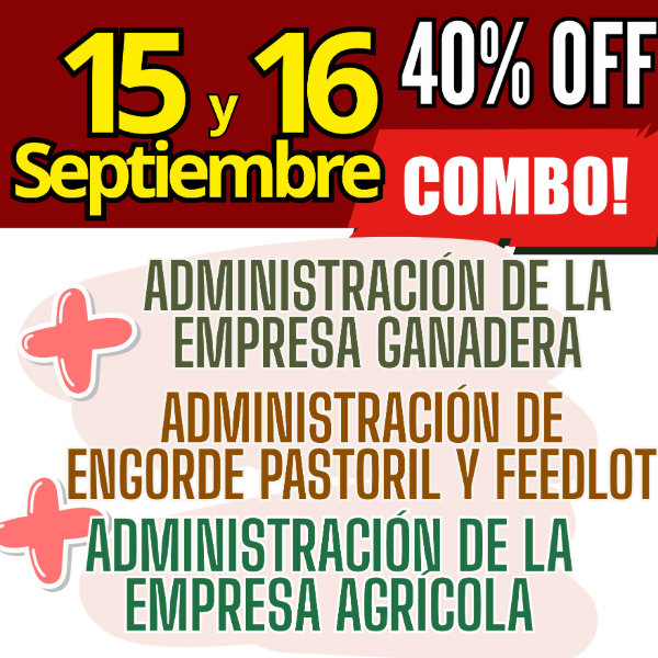 Producto - COMBO 3 CURSOS: Admin Ganadera + Engorde Pastoril y Feedlot + Admin Agrícola - 0