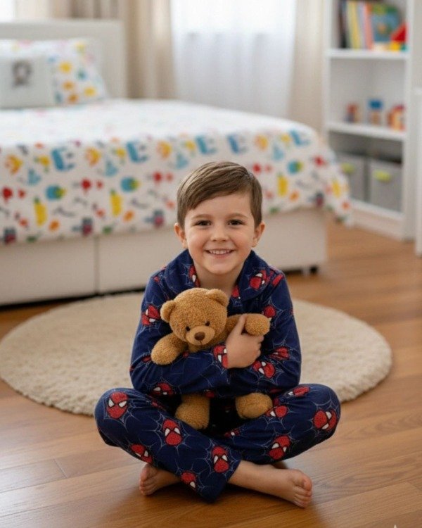 Producto - Camisero largo Spiderman kids