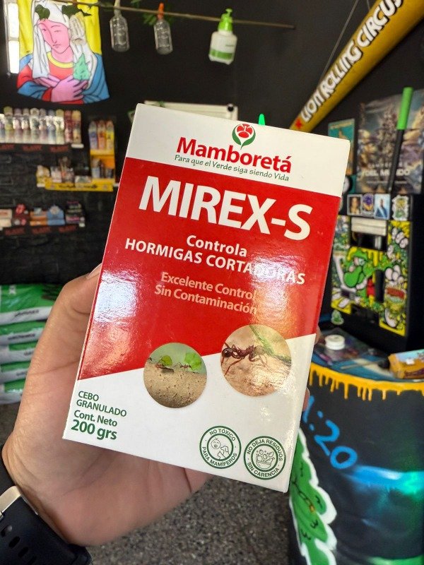 Producto - MAMBORETA MIREX HORMIGUICIDA GRANULADO 200ML - CONTROL DE HORMIGAS EN CULTIVOS