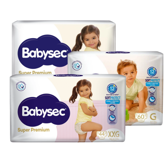 Producto - Babysec Super Premium Todos los talles