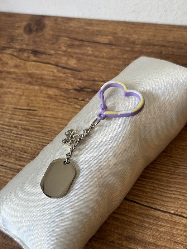 Producto - Llavero Kids Corazón Lila