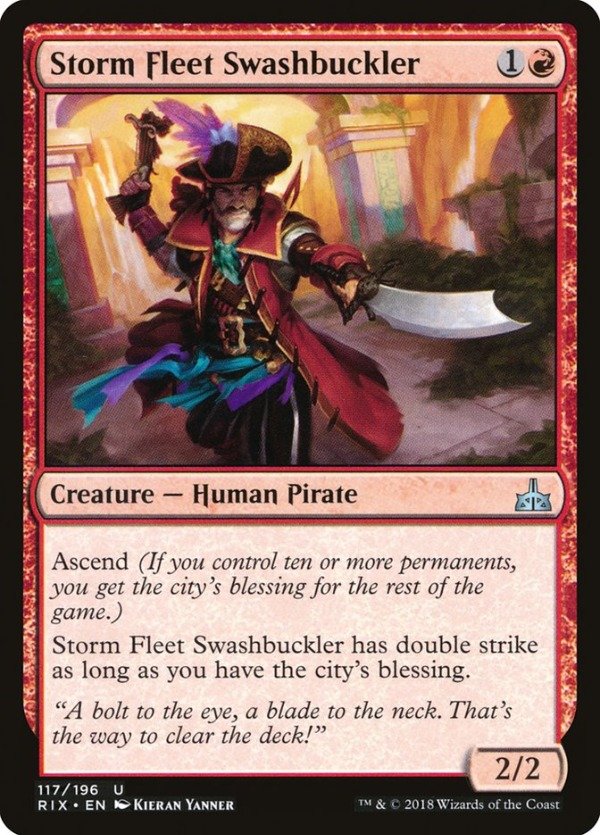 Producto - Storm Fleet Swashbuckler  Rivals of Ixalan
