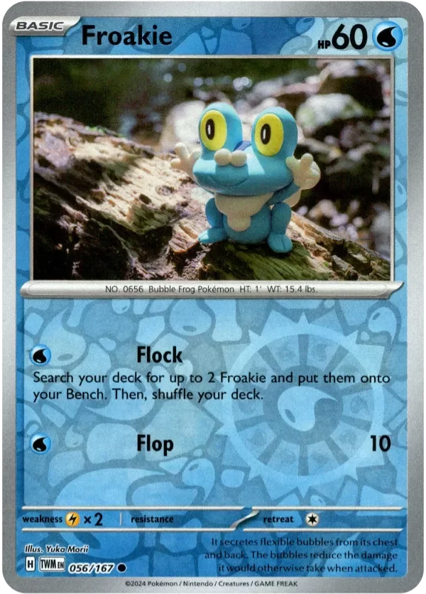 Producto - Froakie - 056/167 - Twilight Masquerade - Reverse Holo