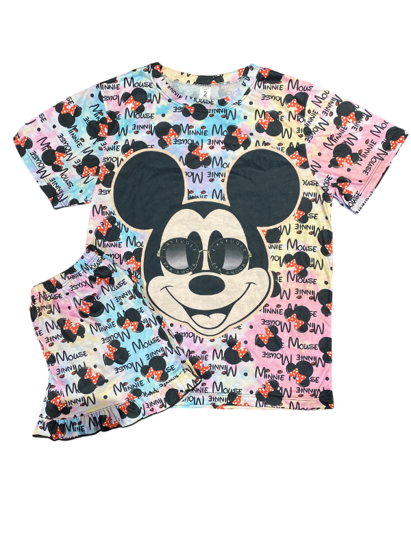 Producto - Pijama Mickey Anteojos Adulto Verano