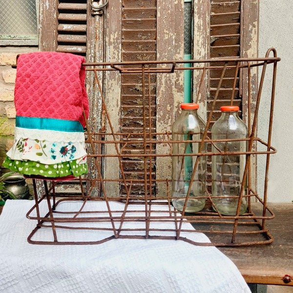 Producto - Cajón de hierro para Botellas