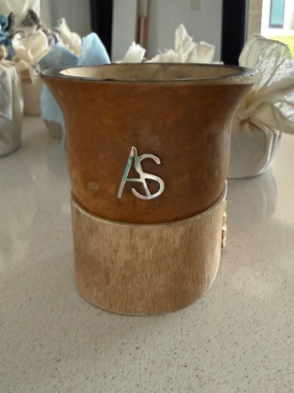 Producto - Mate calabaza Iniciales Alpaca - 3