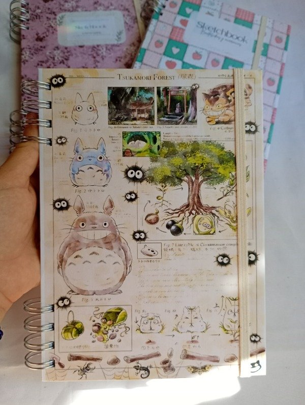 Producto - SketchBook A5 Totoro anillado - 0