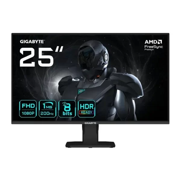Producto - MONITOR 25" GIGABYTE GS25F2 GAMING IPS 200HZ c/parlantes