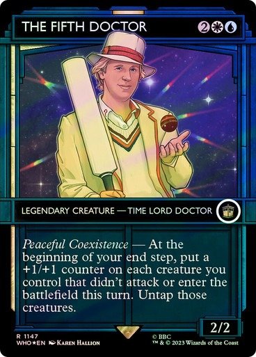 Producto - The Fifth Doctor (Showcase) (Surge Foil)