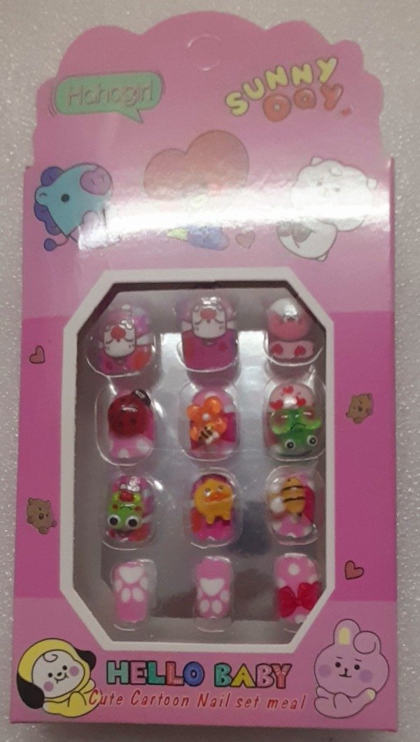 Producto - Uñasvpostizas infantiles 3D LM 9/25