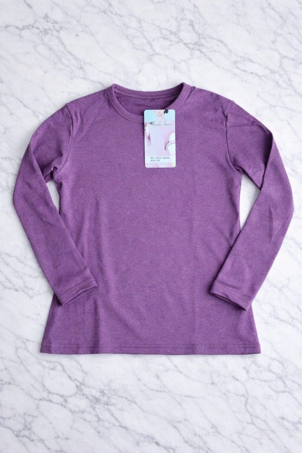 Producto - Camiseta Termica Linda Luna Uva Talle M