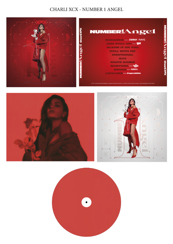 Producto - Charli xcx "Number 1 Angel" CD Custom