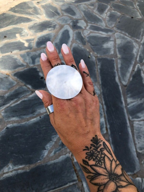 Producto - Anillo BLACK MIRROR