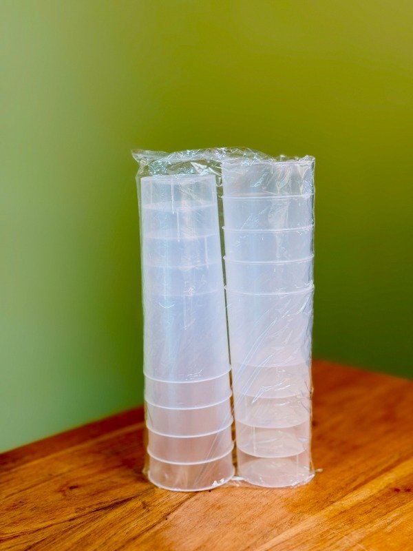 Producto - Vasos trago largo plástico transparente por 10 unidades