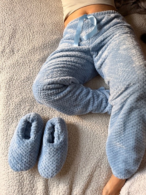 Producto - Pantuflas nórdicas CELESTE - 1