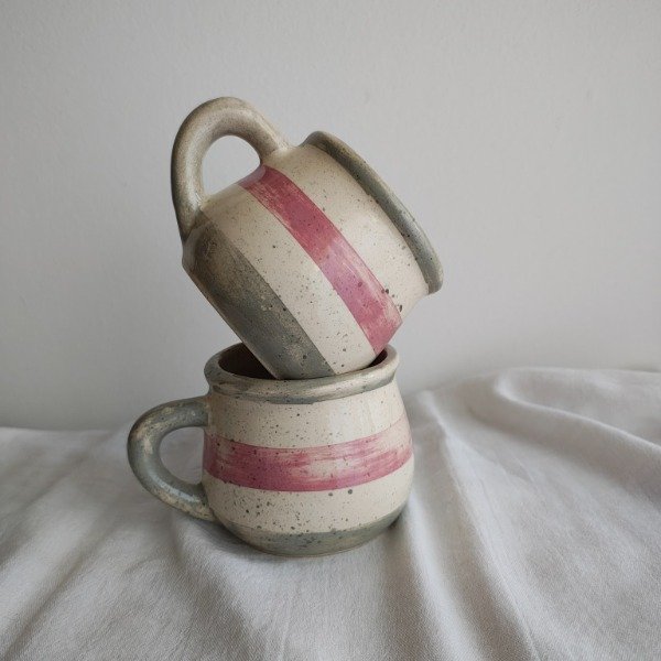 Producto - Taza Cachita "Líneas" - Calidez minimalista hecha a mano