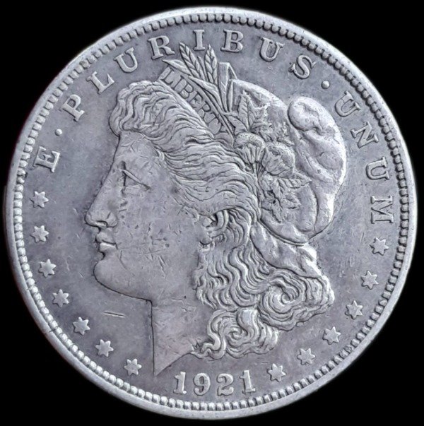 Producto - Estados Unidos 1 Dolar Morgan 1921 Sin Ceca Km#110 VF+