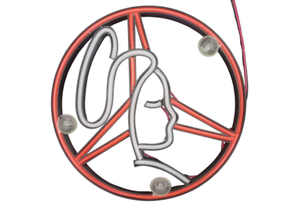 Producto - Mercedes benz con virgen neón